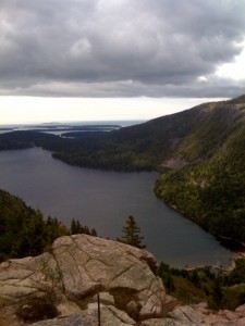 Bubble Pond from West Face of Cadillac