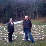 Robert & Cathy at Labyrinth